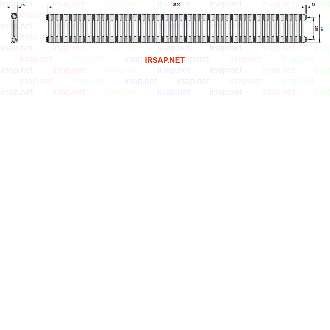 Радиатор IRSAP Tesi 20350/56 T30 CL 01
